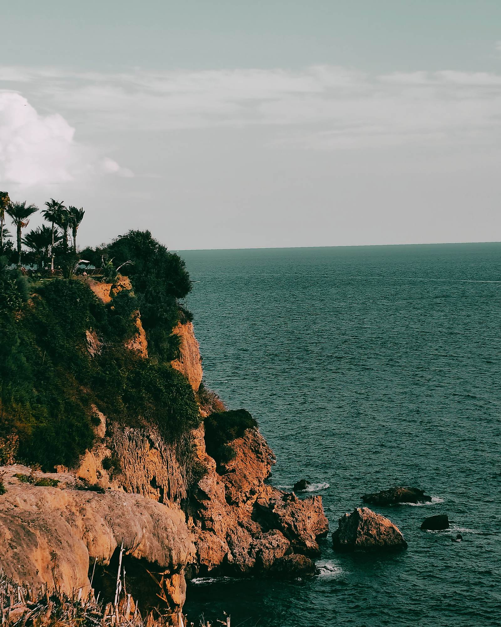 Rocky Mediterranean coastline